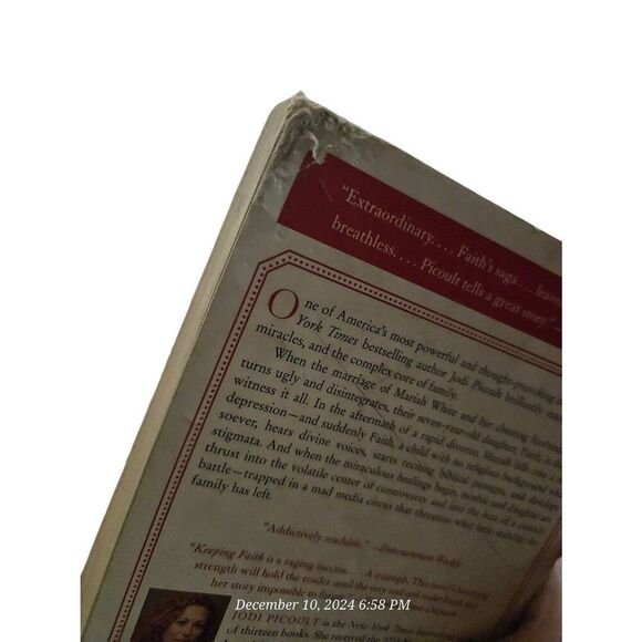 Keeping faith by Jodi Picoult harper perennial books isbn 9780060878061 - Picture 4 of 6